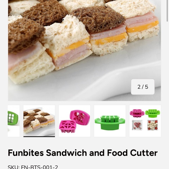 Multi-Color Food Cutter Set - Picture 10 of 13